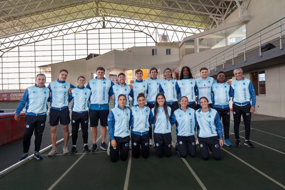 Luciano Ferrari bate el récord nacional indoor en largo en Cochabamba