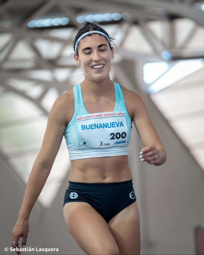 Mariam Buenanueva en el pentatlón: plata sudamericana y récord nacional