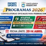 Programas Panam Sports 2026