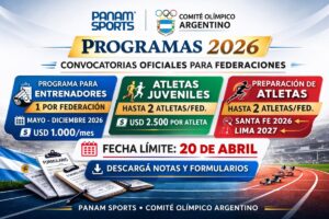 Programas Panam Sports 2026