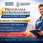 programa entrenadores Panam Sports 2026