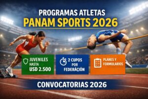 programas atletas Panam Sports 2026