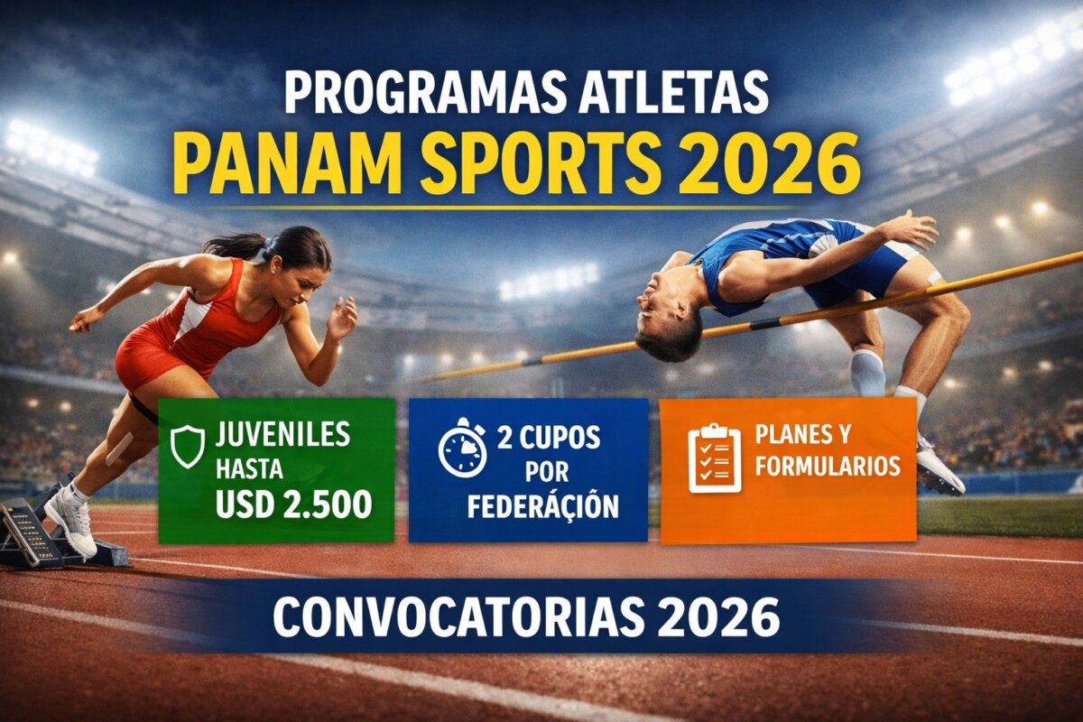 programas atletas Panam Sports 2026