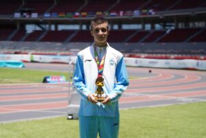 Felipe Bond campeón en 800 metros en los Juegos Sudamericanos de la Juventud Panamá 2024