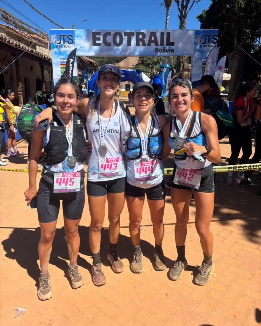 Sol Andreucetti y Adrián Gaspar ganan en el Sudamericano de Montaña en Samaipata