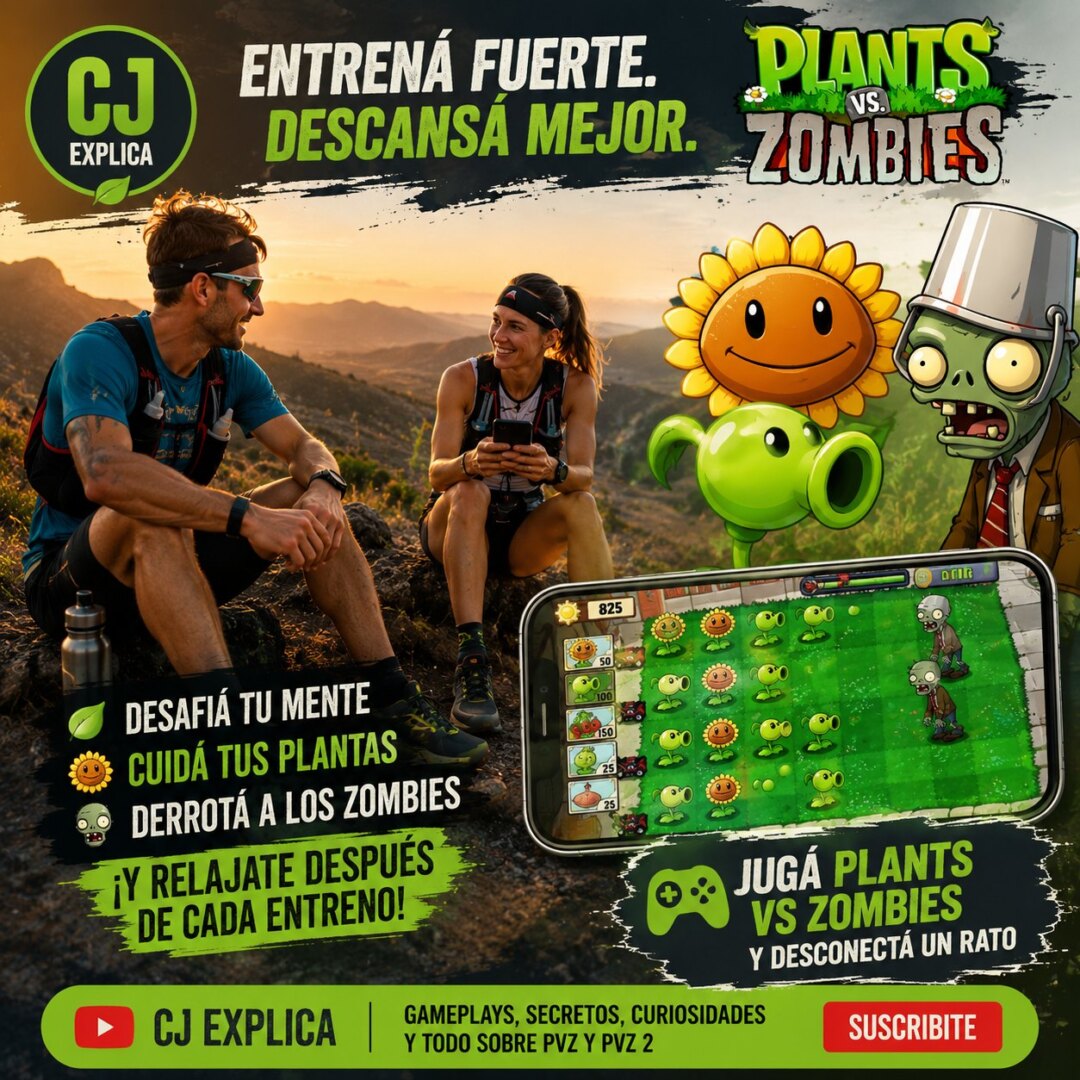 CJ Explica - Canal de YouTube sobre Plantas contra Zombies