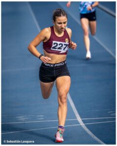 Paula Bartolini, nueva figura del Nacional U20 400 metros en Mendoza