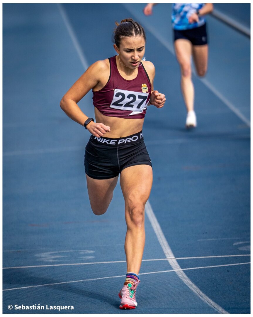 Paula Bartolini, nueva figura del Nacional U20 400 metros en Mendoza