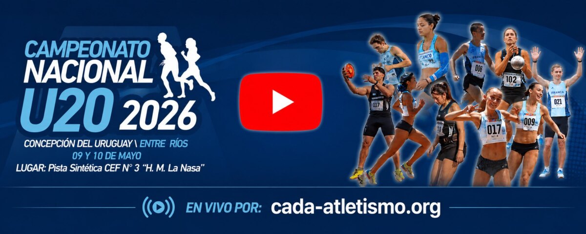 campeonato nacional u20 concepcion del uruguay 2026 en vivo
