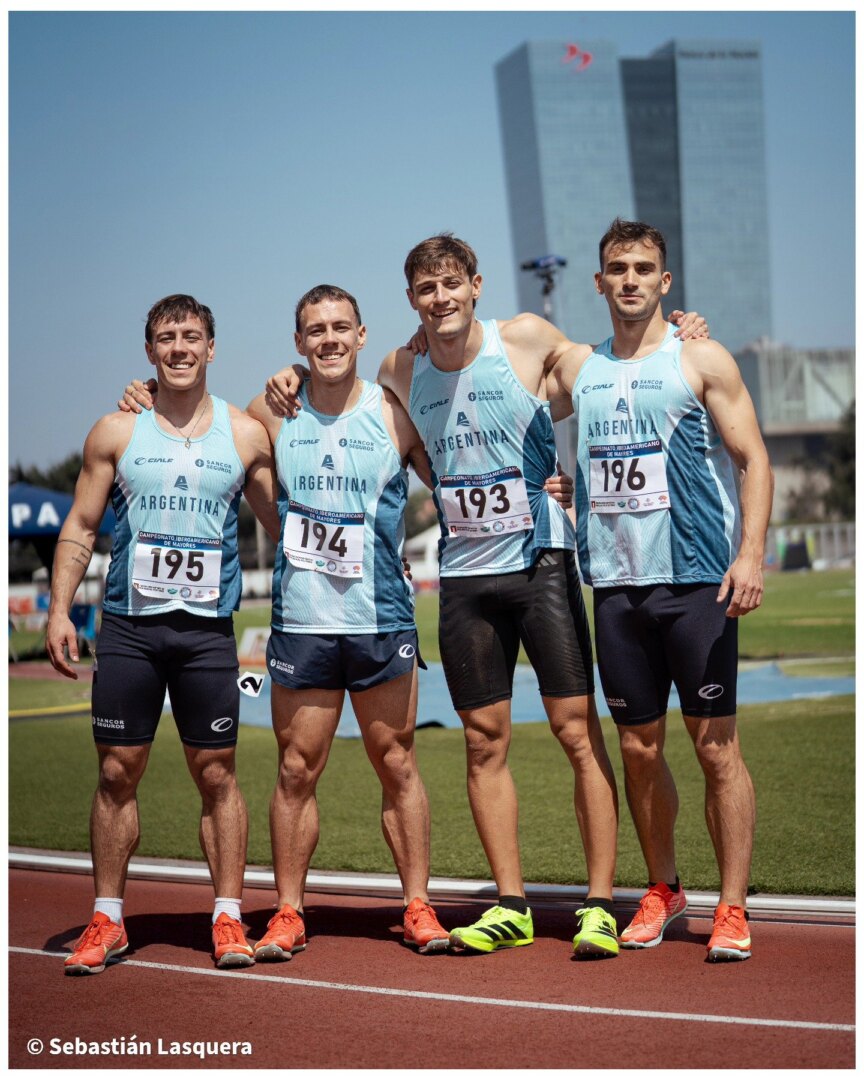 Evolución histórica de la posta 4x100 masculina en el atletismo argentino